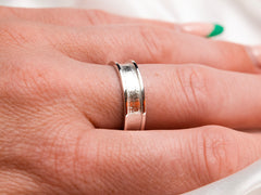 6 mm pet-hair keepsake ring width