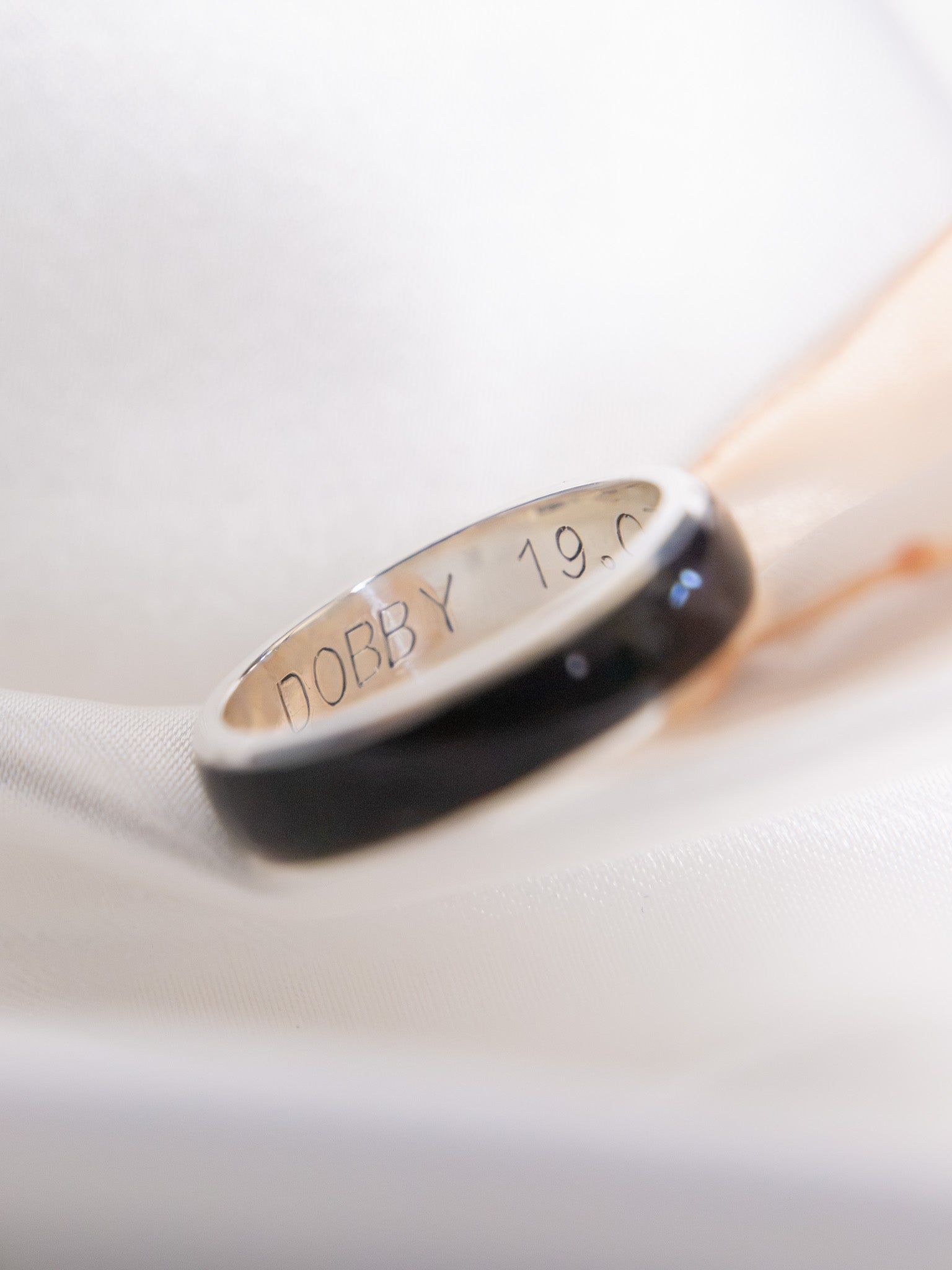 Pet Hair Keepsake Ring, Sterling Silver (Made using your pet’s hair)