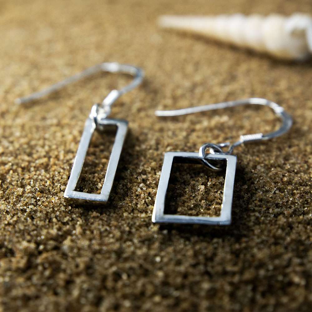 Asymmetrical Geometric Earrings - Fur & Forever