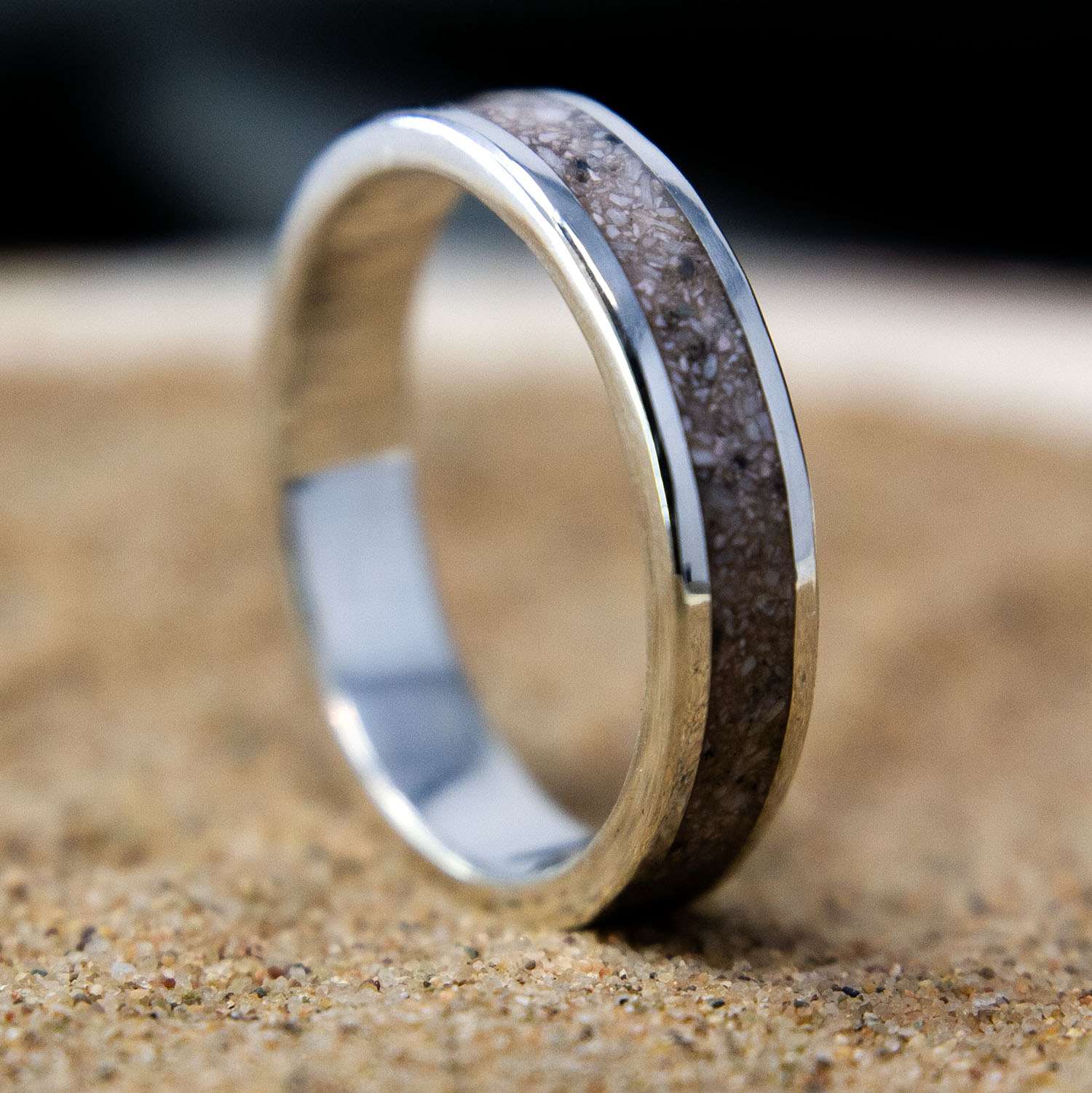 Ashes Keepsake Ring, Sterling Silver product photo 5