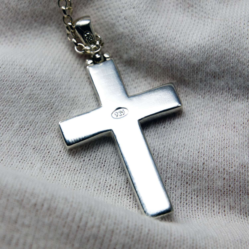 Cross Cremation Ashes Memorial Necklace - Fur & Forever