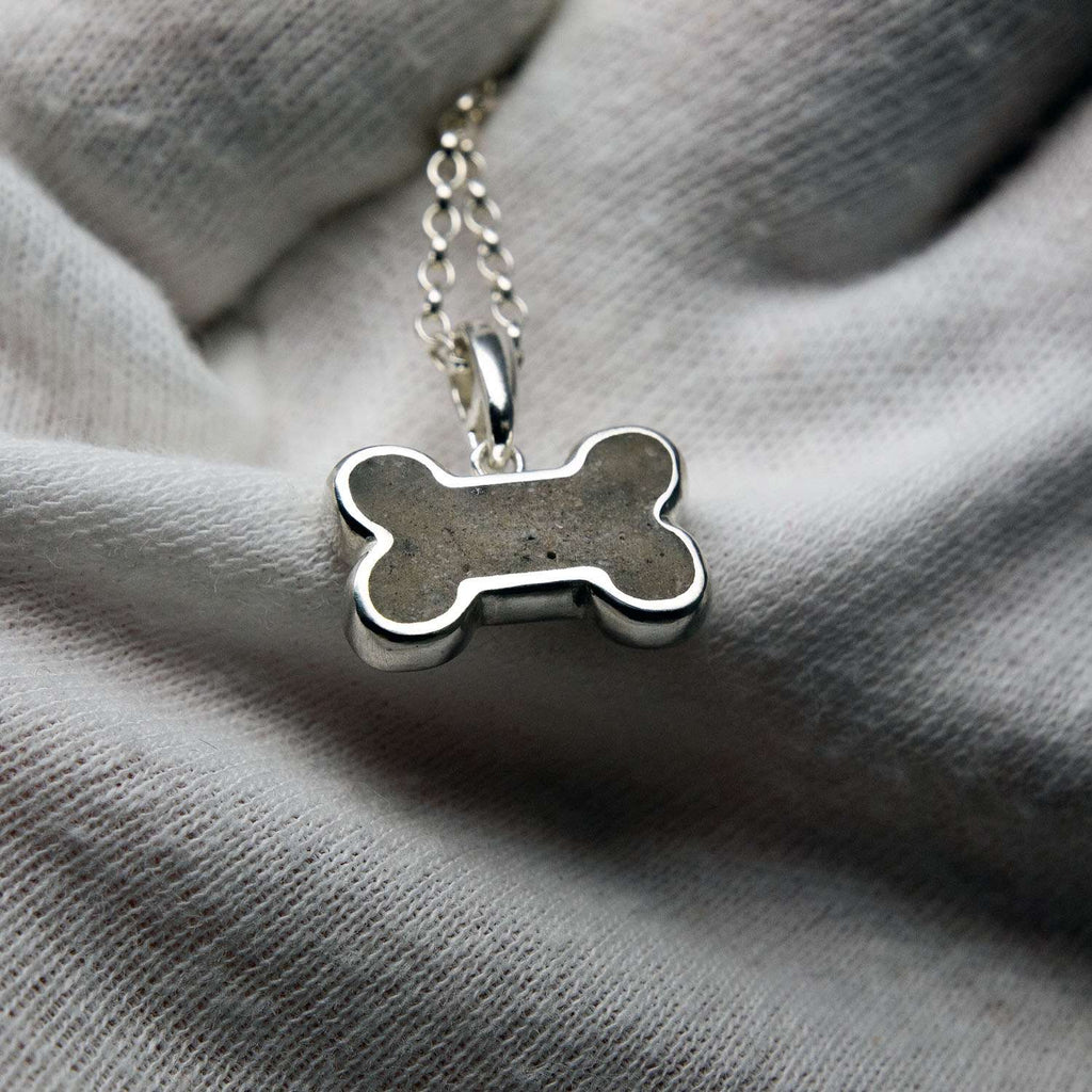 Dog Cremation Ashes Memorial Necklace - Fur & Forever