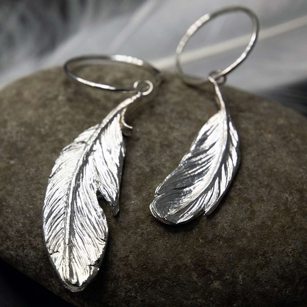 Feather Earrings - Fur & Forever