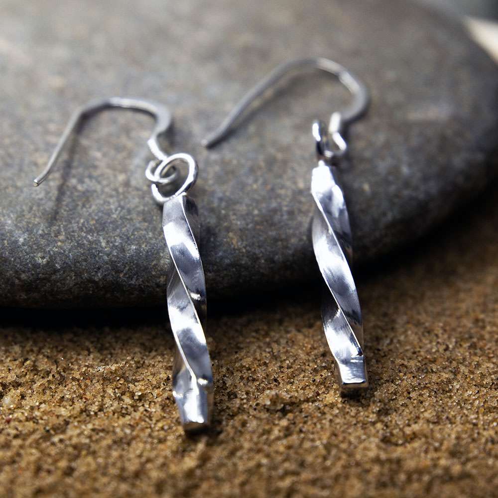 Large Spiralled Earrings - Fur & Forever