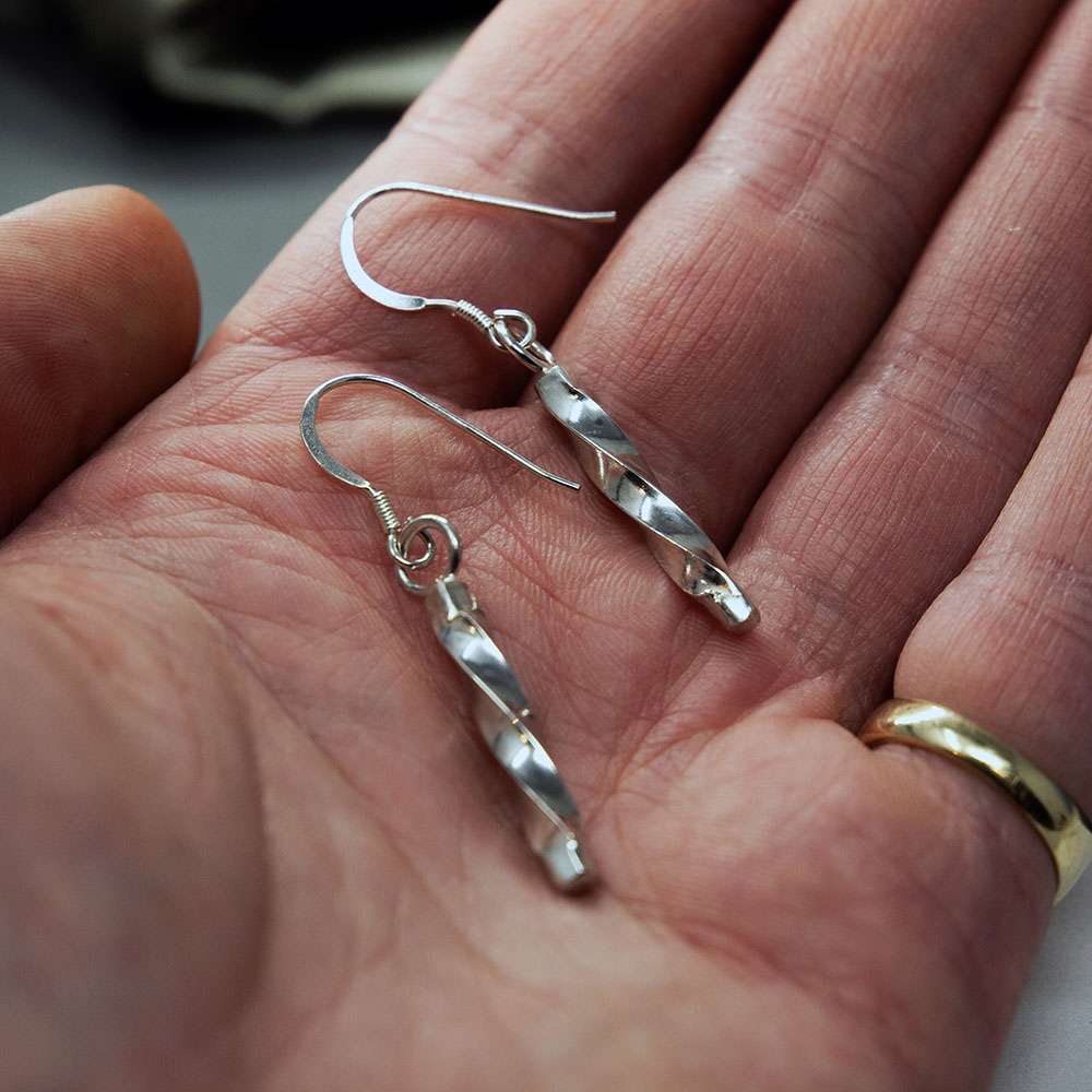Large Spiralled Earrings - Fur & Forever