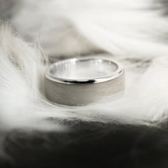 Sterling Silver Pet Hair Ring