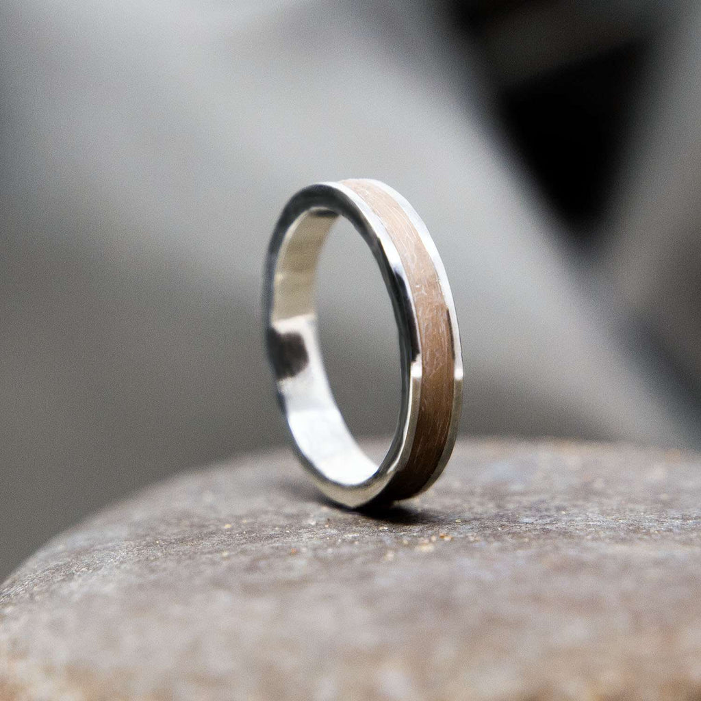 Pet Hair/Fur Memorial Ring - Fur & Forever