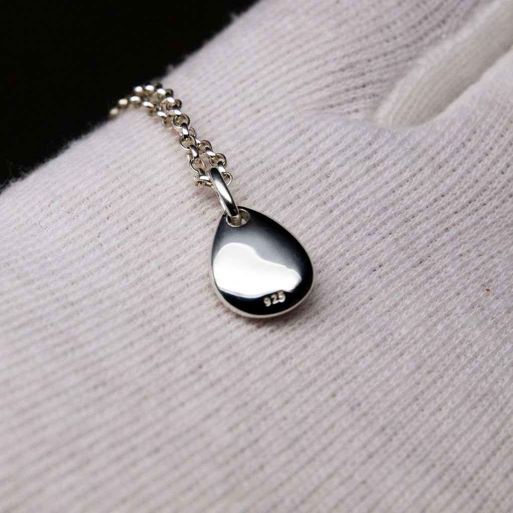Sterling Silver Birthstone Keepsake Pendant - Fur & Forever
