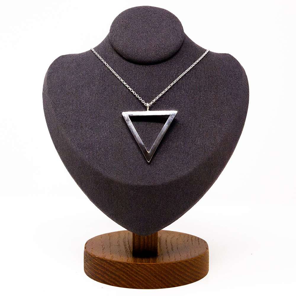 Triangle Geometric Necklace - Fur & Forever